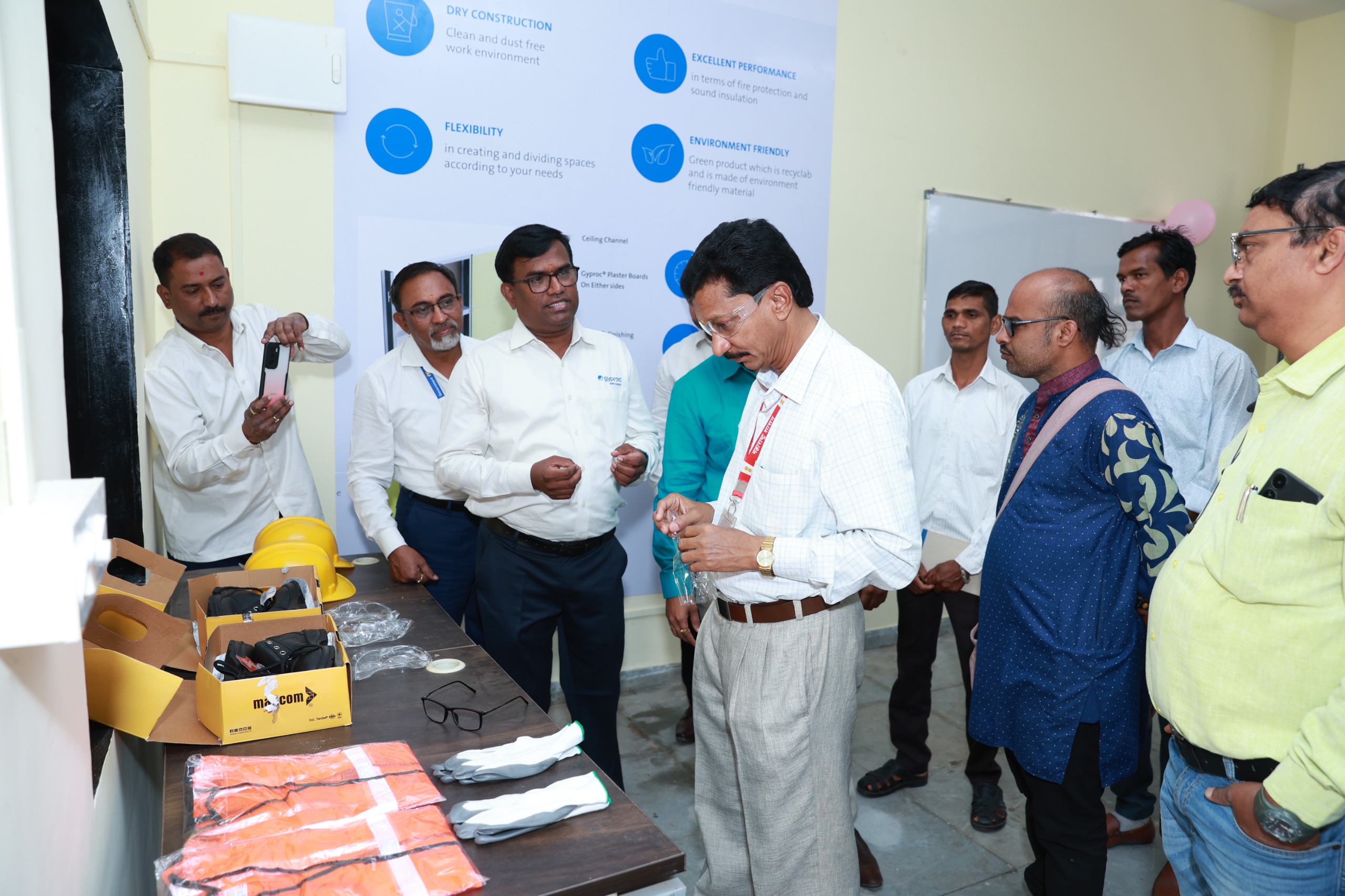 Gyproc India Inaugurates Industry-First Skill Training Center for Drywall and False Ceiling Trade 